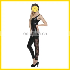 New Arrival Fashion Leather and Latex Catsuits,latex Spiderman Catsuit Costume,ladies Leather Dress thumbnail-3