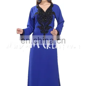 New Hijab Islamic Arabian Kaftan Dress For Women By Maxim Creation thumbnail-5