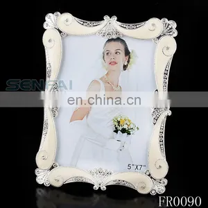 2014 Decorative Picture Photo Frames With Clear Crystals thumbnail-1