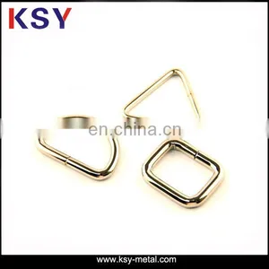 Metal D Ring Belt Buckle for Handbags thumbnail-2