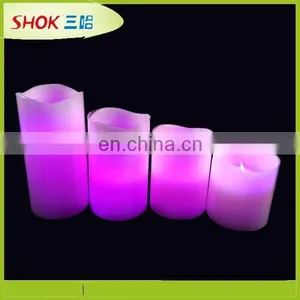 Beautiful in Colors New Design Purple Flashing Led Candle thumbnail-1