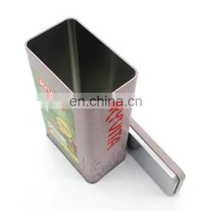 Food Grade Custom Empty Cookie Packaging Metal Tin Box Wholesale thumbnail-3