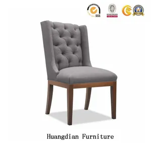 New Arrival Solid Wooden Dining Chairs Coffee Shop Restaurant Cafe Furniture thumbnail-5