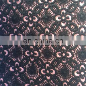 Chemical Cotton Embroidery Fabric/guipure Embroidery Lace Nigeria Lace and Lace Fabric thumbnail-4