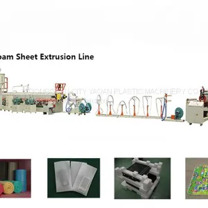 PE Foam Pipe, Tube, Solid Rod, Net Extrusion Production Line, CE Certificated, ISO 9001 thumbnail-1