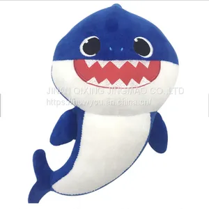 Luminous Easter Gift Cute Baby Shark Plush Toy Manufacture thumbnail-2