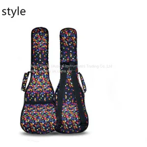 Portable Luxury Oxford Soft Case for Trumpet E-1970 10mm Padded Water-resist Shoulder Back Gig Bag BlackOxford Cartoon Design 18mm Padded Ukulele Gig Bag Cases High Quality, Concert Ukulele Uke thumbnail-5