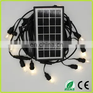 Outdoor Waterproof Vintage Edison Bulb String Lights Garden Hanging Solar Lights LED thumbnail-6