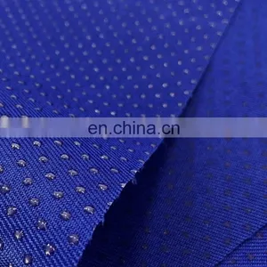 Anti-slip Function 100% Polyester Fabric Twill Gabardine Fabric Silicone Dots Fabric thumbnail-4