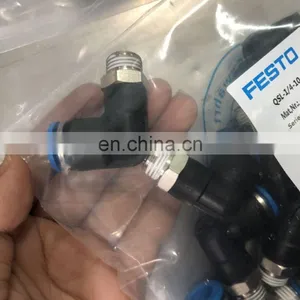 Germany Brand L Connector Fitting QSL-1/4-10 Part No. 153051 thumbnail-2