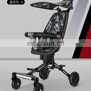 High Landscape Baby Stroller Lightweight Kids Pushchair Travel Children Pram thumbnail-1
