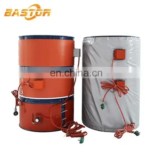 220 v 55 Gallon Flexible Silicone Rubber Oil Drum Band Heating With Controller thumbnail-7