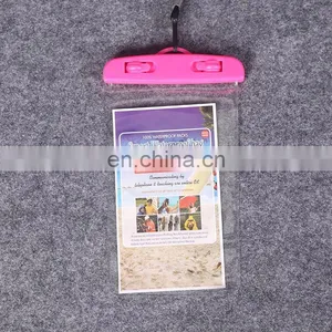 Top Selling Universal Swimming PVC Cover Ip68 for Iphone X Xs Waterproof Phone Case Bag thumbnail-4