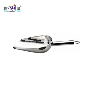 Bar Utensils 18/8 Stainless Steel Ice Shovels With Difficult to Rust，made in China thumbnail-1