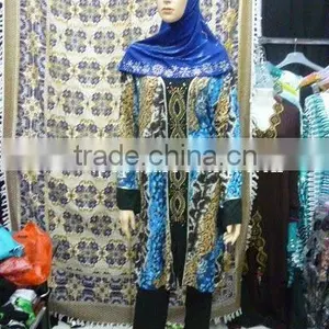 C242 Beautiful Latest Design Lady's Muslim Abaya thumbnail-1