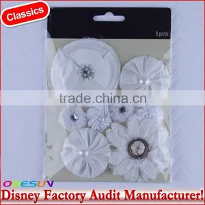 Disney Universal NBCU FAMA BSCI GSV Carrefour Factory Audit Manufacturer Opp Bag Blossom Burlap Rose Flowers With Dark Blue thumbnail-5