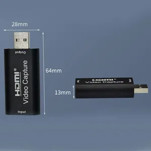 4K Video Capture Card USB 3.0 USB2.0 HDMI-compatible Grabber Recorder for PS4 Game DVD Camcorder Camera Recording Live Streaming thumbnail-4