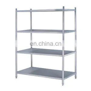 Customized Size 304 Stainless Steel Commercial Kitchen Storage Rack thumbnail-1