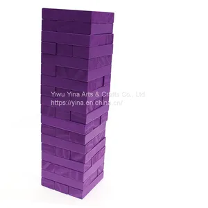 Wooden Block Stacking Giant Tumbling Tower Game thumbnail-4