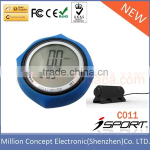 Water Resistant Wired Transmission Bicycle Computer thumbnail-1