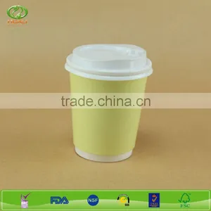 12oz Customized Disposable Double Wall Paper Cup With Lid thumbnail-4