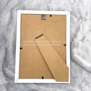 PS Plastic Solid Color White Photo Frame Goes With Everything for Decoration thumbnail-5