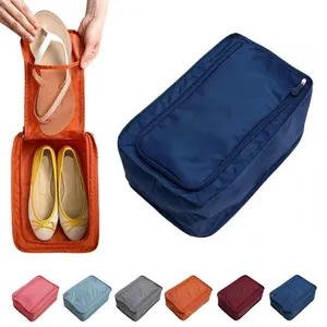 Portable Sneaker Bag Waterproof Breathable Single Travel Boot Rugby Sports Gym Carry Storage Case Foldable Small Shoe Bag thumbnail-1