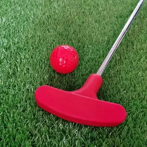Red Mini Golf Rubber Putters thumbnail-1
