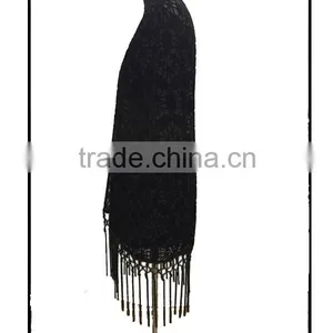 New Black Velvet Lace Sleeves Designs for Blouse thumbnail-3