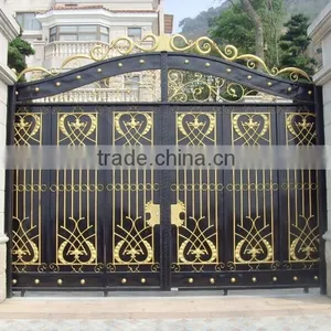 Steel Gate, Metal Gate, Gate for House, Square Tube Gate Design thumbnail-1