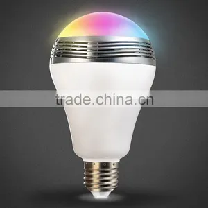 2016 Hot Sell Colorful Bulb APP Control Bluetooth Speaker With LED Lighting Light Quality Choice thumbnail-3