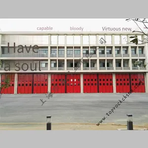 Fire Garage Door, Electric Folding Door, Fire Multi-panel Folding Door thumbnail-2