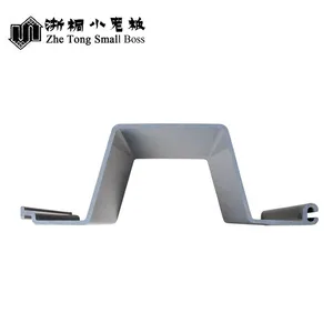 Zhe Tong Small Boss Plastic Sheet Pile U Type Seawall Retaining Wall Vinyl Sheet Piling for Water Control Solution thumbnail-2