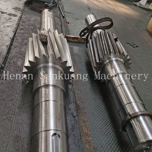High Precision Heavy Duty Gearbox Gear Shaft Transmission Gear Shaft for Construction Machinery thumbnail-3