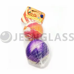 Hot Sale High Bouncy Ball Children's Toy Rubber Balls Net Bag Package thumbnail-4