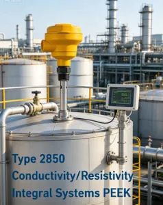 Type 2850 Integral Conductivity Sensor PEEK Inductive Conductivity Resistivity Sensor for Harsh Chemical Applications thumbnail-4