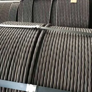 Prestressed Steel Strand Sturdy Reliable Non-Galvanized Steel Wire Rope thumbnail-3