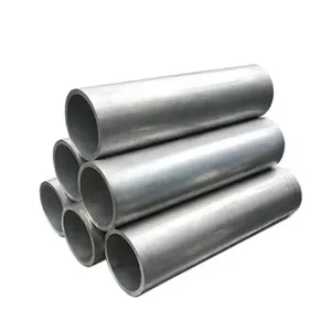 6063 T5 Aluminum Round Tube 6m Length Standard Extrusion 20mm 25mm 32mm 40mm 50mm OD thumbnail-1