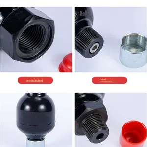 Diaphragm Accumulator Hydraulic Gxq - 0.075/0.32/0.75/1l Nitrogen Tank, Alternative to Hydac thumbnail-5