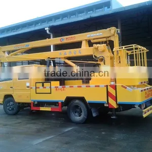 2015 New 16-18m Chinese Aerial Platform Truck,crew Cab JMC Aerial Platform Truck thumbnail-2