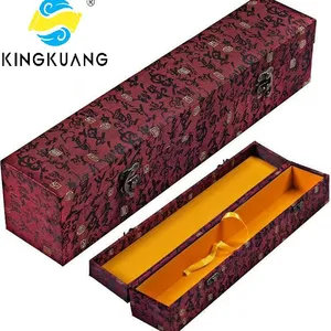 Xuan Paper Hand Scroll for Painting Calligraphy Chinese Cursive Script Calligraphy Song Brocade Box thumbnail-1