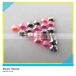 SS10 Iron On Jelly Red Round Loose Resin Stone Hotfix Flatback Epoxy Stone For Motif Transfer thumbnail-2