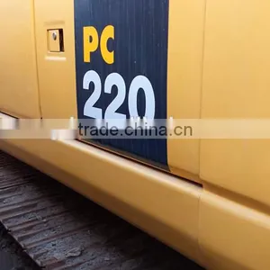 Used Crawler Excavator Komat PC220-7 Japanese Excavator in Shanghai thumbnail-3