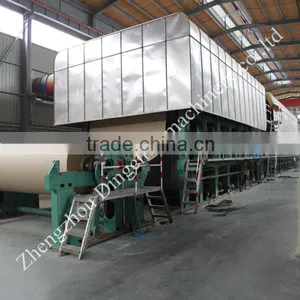 Used Paper Recycling Machine for Making Kraft Paper/Fluting Paper, Corrugated Paper Product Machinery (1575 Model) thumbnail-1