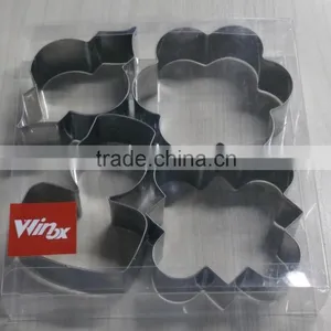 DIFFERENT SHAPE & SIZE S/S COOKIE CUTTER MOULD WITH PVC BOX thumbnail-1