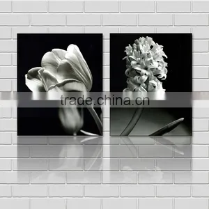 White Flower Waterproof Oil Canvas Printed Painting thumbnail-1