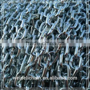 Rigging Factory Direct Sales High Quality Ordinary Mild Galvanized Steel Link Chain thumbnail-1