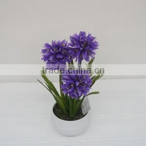 New Design Spring Flowers Decorative Artificial Flower Chiffon Flower For Sale thumbnail-1
