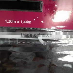 Qingdao JTD Manufacture Customized Zipper Transparent / Clear Vinyl Pvc Bag s for Blankets thumbnail-3