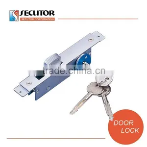 Cross Key Throw Bolt Hidden Door Lock for Aluminium Door thumbnail-2